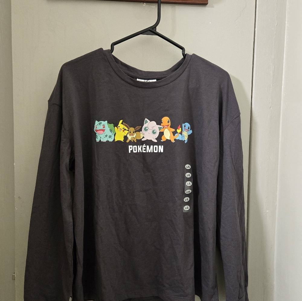 Pokemon 2 Piece Shirt and Pants set Large - Picture 4 of 7